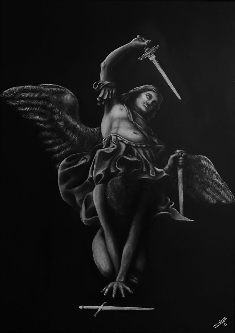 Omaggio a Tosca vittima e carnefice - a Paintings by Ilaria Garibaldi